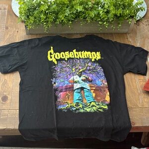 Goosebumps Black Graphic Tee - Short Sleeve